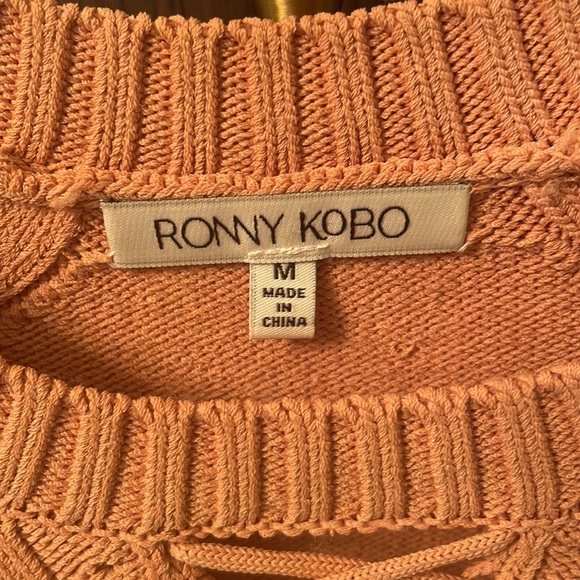 RoNNY KOBO Nude Brighton Lacing Coctail Dress - Picture 6 of 16